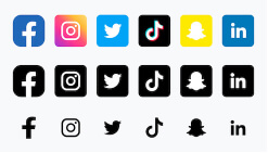 Easy Signs - Social Media Icons
