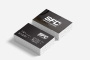 310gsm Essential Full Colour Double Sided Business Cards - Square Corners