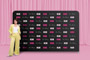 Straight Stretch Fabric Media Wall - 4m W x 2.2m H
