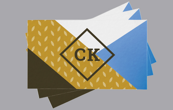 Matte Lamination on Premium Business Cards