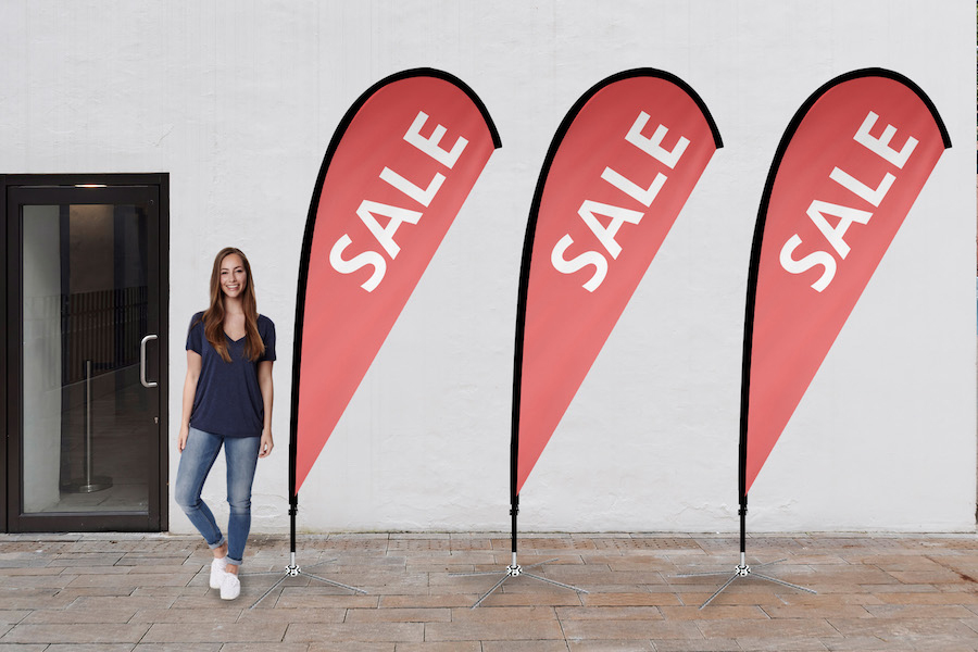 Teardrop Banners - Medium
