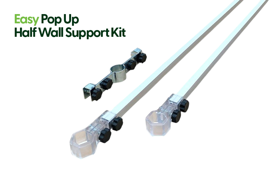 Pop Up Gazebo Half Wall Support Kits