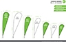 Teardrop Banner Sizes