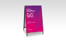 A-Frame with Full Colour Digital Print & Lamination for Business Signage