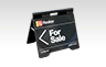 Black Evarite Real Estate A-Frame with Full Colour Digital Print & Lamination on Both Sides