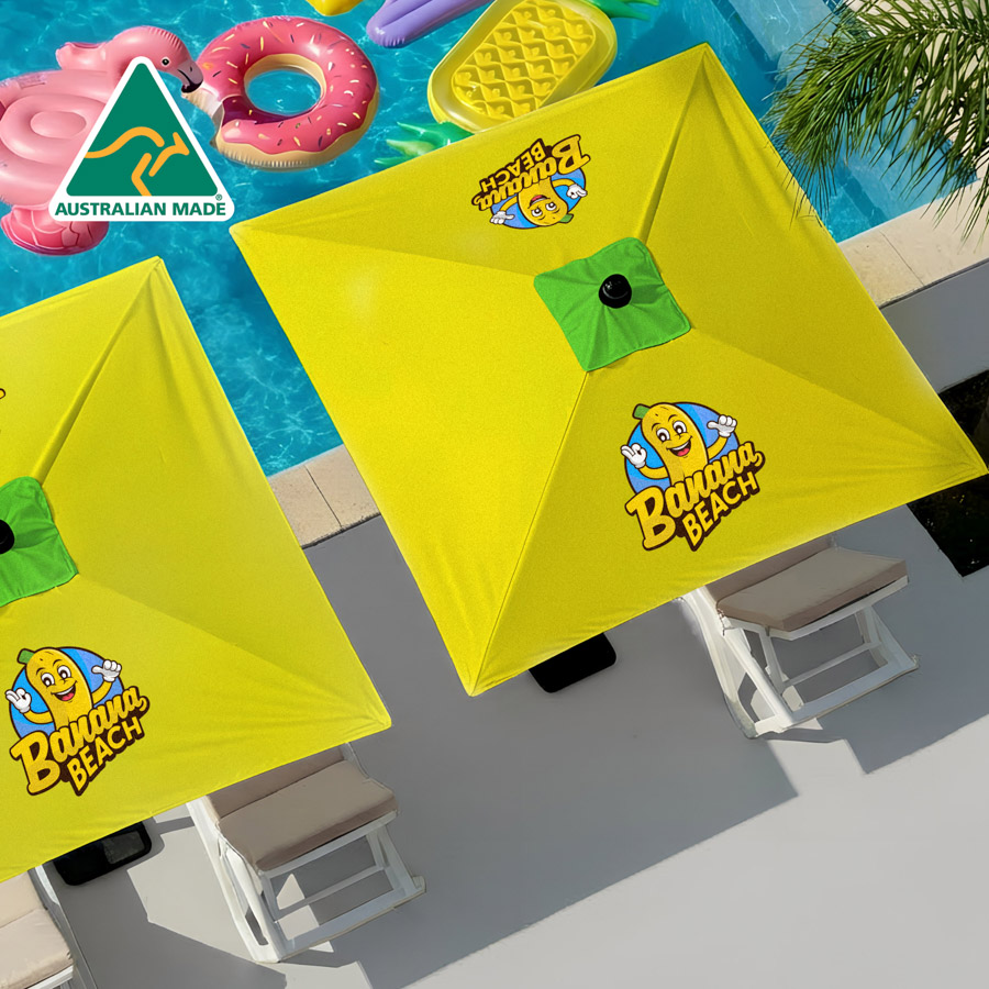 Printed Market Umbrellas